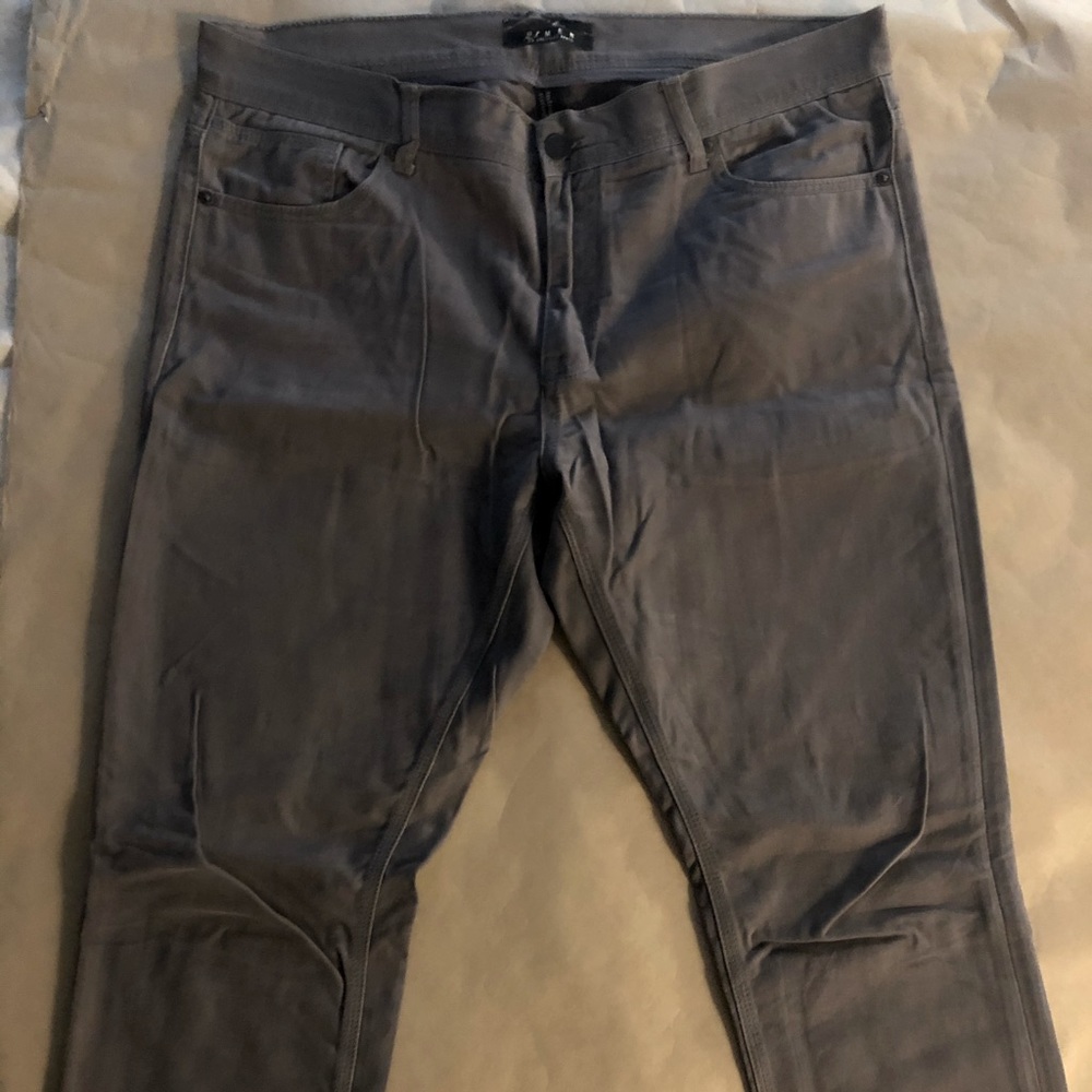 Dark grey pants for men